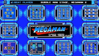 Mega Man Classic Series 10 Game Tandem Playthrough  NintendoComplete [upl. by Eilrahs]