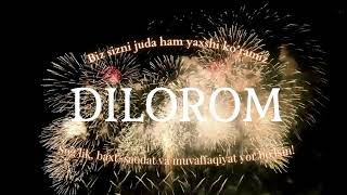 Dilorom ismiga video [upl. by Brawley]