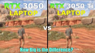 RTX 3050 Laptop vs RTX 3050 Ti Laptop  How Big is the Difference [upl. by Malanie]