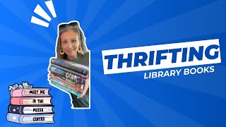 Come Book Thrifting With Me [upl. by Lunette]