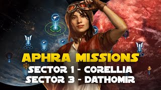 Doctor Aphra Missions Corellia amp Dathomir DS Mix Rise of the Empire ROTE TB Sector S1 amp S3  SWGOH [upl. by Flip217]