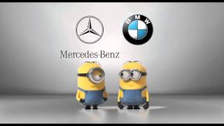 MercedesBenz vs BMW Minions Style Short [upl. by Eugenio]