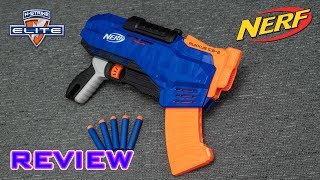 REVIEW Nerf Elite Rukkus ICS8 [upl. by Suoivart]