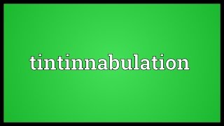 Tintinnabulation Meaning [upl. by Ayaladnot]