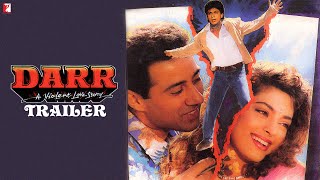 Darr  Official Trailer  Shah Rukh Khan Juhi Chawla Sunny Deol Anupam Kher Tanvi  Yash Chopra [upl. by Cerveny]