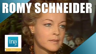 1982  Romy Schneider la dernière interview  Archive INA [upl. by Witherspoon621]