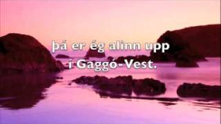 GaggóVest  Eiríkur Hauksson með texta [upl. by Eyks607]