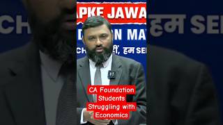 Struggling with CA Foundation Economics  shorts [upl. by Asiruam]