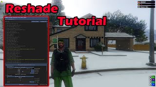 Reshade in GTA5 Installieren Tutorial Deutsch  FiveM  Rage [upl. by Fugate910]