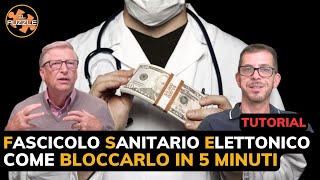 Fascicolo sanitario elettronico come bloccarlo in 5 minuti  Tutorial [upl. by Gilly313]