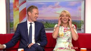 Louise Minchin  Short Dress  13th Aug 2019 [upl. by Olpe350]