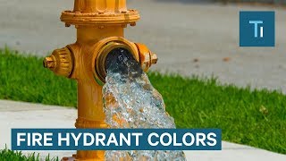 The Meaning of Fire Hydrant Colors [upl. by Nnylhsa]