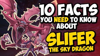 10 Facts About Slifer The Sky Dragon You Need To Know  YUGIOH Card Trivia [upl. by Aivle]