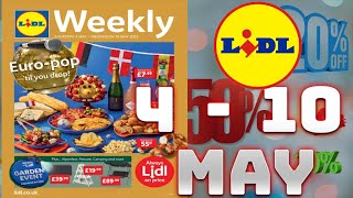 Lidl Flyer Offers 4  10 MAY 2023 Uk Weekly Leaflets [upl. by Julietta245]