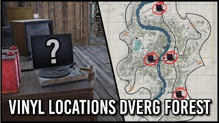 All Vinyl Spawn Locations on Dverg Forest  Vigor [upl. by Aehsel]