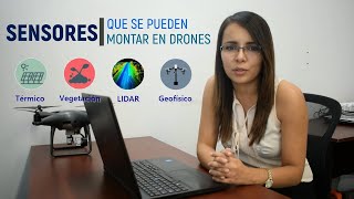 ✔ 4 SENSORES que se pueden MONTAR en DRONES  LIDAR Magnetómetro NDVI Térmico [upl. by Ramo314]