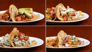 Chicken Tacos 4 Ways [upl. by Farl]