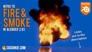 Blender for Beginners Realistic Smoke and Fire [upl. by Wilmette]