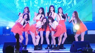 4K 180728 위키미키 직캠 Weki Meki  I dont like your Girlfriend 봉화은어축제Fancam By 쵸리Chori [upl. by Sitarski]