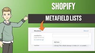 Using Metafield Lists Shopify [upl. by Aro]