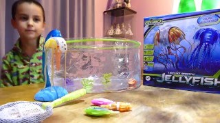 Robo Jellyfish  Electronic Pet Toys  Toy Review [upl. by Rector]