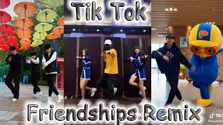 Friendships Pascal Letoublon Remix Dance Compilation TikTok Tik Tok Challenge [upl. by Matejka]