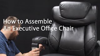 How to Assemble a Big amp Tall Executive Office Chair [upl. by Derwin]