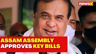 Assam Assembly Passes Bill for Heritage Land Protection  NewsX [upl. by Rosemaria]