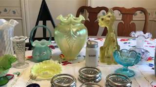 Estate Sale Finds Video 151 Fenton Art Glass Haul amp More [upl. by Azpurua572]