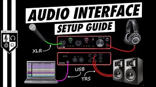 Audio Interface Setup For Beginners  A 4Step Process For Virtually Any Interface [upl. by Ardnazxela132]