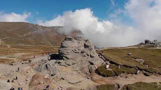 The Sphinx and Babele Rock Formations  Bucegi Mountains Plateau  Romania  4K [upl. by Yesrej865]