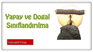 Yapay ve Doğal Sınıflandırma sayfa76 [upl. by Seligman]