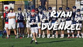 Ryan Duenkel 20202021 FallWinter Lacrosse Highlights [upl. by Gregor]