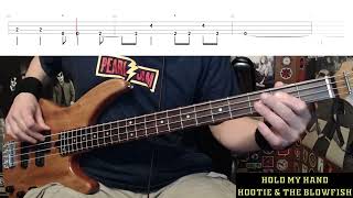 Hold My Hand by Hootie amp The Blowfish  Bass Cover with Tabs PlayAlong [upl. by Oidgime]