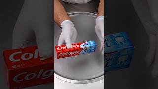 Transforming Colgate toothpaste into Satisfying Ice Cream Rolls icecream colgate transformation [upl. by Graehme]