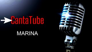 CantaTube  MARINA  karaoke RGranata [upl. by Nace400]