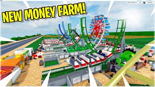 How To Make a MONEY FARM in Theme Park Tycoon 2 [upl. by Constancia268]