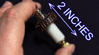 Spark Plug EFHW Antenna  50 watts in a 5cm Package [upl. by Reinke155]