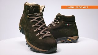 Zamberlan 320 Trail Lite Evo Mens Hiking amp Backpacking Boots [upl. by Sucramed]