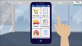 eRetail App  Retailer Online Order Mobile App English  Helpline  01130969648 [upl. by Hyo450]