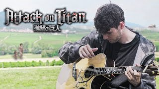 Call of Silence  Attack on Titan OST 進撃の巨人 Fingerstyle Guitar Cover [upl. by Martita]