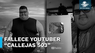 Muere Edgar Landaverde youtuber conocido como quotCallejas 503quot [upl. by Ahsha]