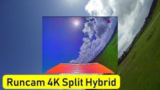 Review Runcam Split 4K Hybrid camera with flight footage [upl. by Jarid290]