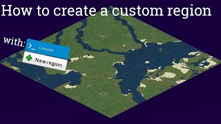 Theotown  How to make custom region  Theotown Tutorials 24 [upl. by Pippas442]