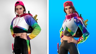 I HAVE A FORTNITE SKIN Loserfruit x Icon Series [upl. by Ynahpets867]