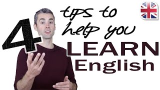 4 Tips to Help You Learn English  How to Learn English [upl. by Nere]