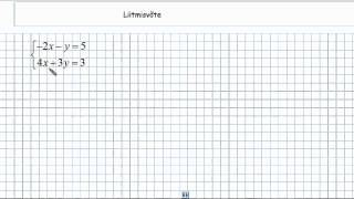 Lineaarne võrrandisüsteem Liitmisvõte [upl. by Romito345]