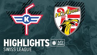 Kloten vs Ajoie 24  Highlights Swiss League  Finalspiel 5 23 [upl. by Phira226]