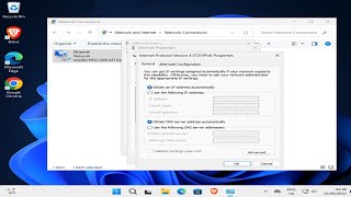 How To Change DNS Settings For IPV4 amp IPV6 in Windows [upl. by Avalsorim]