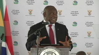 President Cyril Ramaphosa officially opens the Dr Pixley KaIsaka Seme Memorial Hospital in KwaMashu [upl. by Asiat]